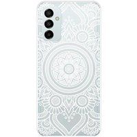 Samsung Galaxy M23 Mandala wit Siliconen hoesje