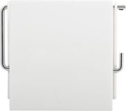 MSV Toiletrolhouder Wit – Wandmontage WC Papierhouder – Toiletpapierhouder 13 x 15 x 11,5 cm