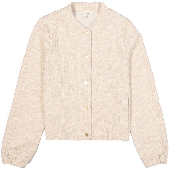 Garcia Blazer Tweed Jack N260294 Taupe Melee - Women's Size S
