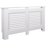 WOHNLING Radiatorombouw MDF 152 x 19 x 83 cm Wit