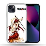 Beschermhoes Apple iPhone 13 (6,1) Beschermhoes compatibel met Magsafe Manga Fairy Tail Erza