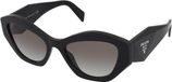 Prada PR 07YS 1AB0A7 Zonnebril Vrouwen Zwart Kunststof
