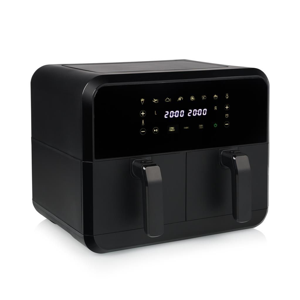Princess Double Basket Airfryer - 8L - 2400W - Black