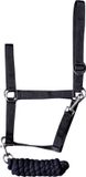 Harry's Horse Halsterset Initial black cob