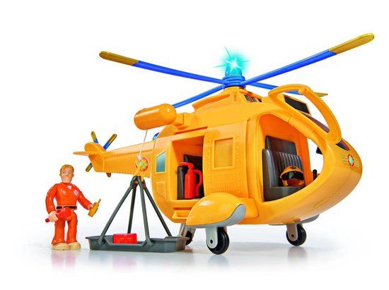 Brandweerman Sam Helicopter Wallaby - Speelgoedvoertuig - Vanaf 3 Jaar