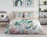 Housse de couette imprimé jungle - 2 personnes 200x200/220 cm - Multi - 100% Coton renforcé