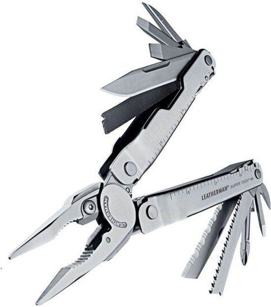 Leatherman Super Tool 300 Multitool - 19 functies - Zilver