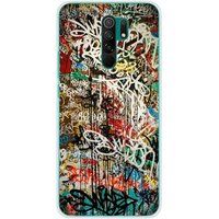 Xiaomi Redmi 9 Bedrukt siliconen hoesje Graffiti 1