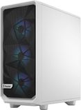 FRACTAL DESIGN Meshify 2 Compact RGB White TG Clear Tint, ATX, compact PC-behuizing