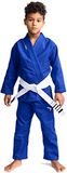 Ippon Gear BJJ GI Brazilian Jiu Jitsu kinder-/beginnerspak incl. witte riem blauw