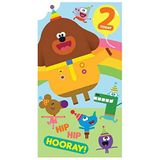 Hey Duggee HD001 Leeftijd 2 Verjaardagskaart