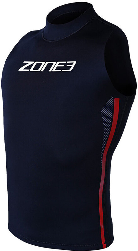 Zone3 Zone3 Warmth Neopreen Vest, zwart M 2023 Swimrun wetsuits