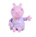 Simba Peppa Pig Pluche knuffeldier met slaapliedje en sluimerlicht, met eenhoorn, automatische uitschakeling, try-me-functie, 25 cm, vanaf 0 maanden