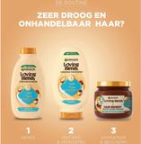 Garnier Loving Blends Rijke Argan Haarmasker - 3 x 340 ml - Voordeelverpakking