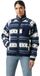 Helly Hansen Imperial Printed Pile Snap Fleece Met Volledige Rits Blauw M Vrouw