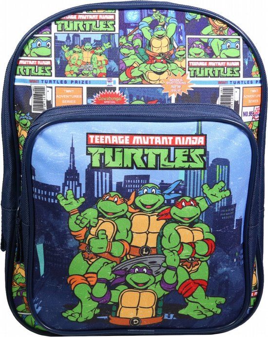 Teenage Mutant Ninja Turtles Ninja Turtles Rugzak Jongens - Blauw - 31x24x8cm - 5L
