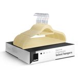KEPLIN Fluwelen hangers, verpakking van 20 (45 cm)