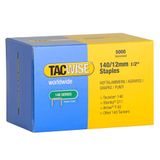 Tacwise 0343 Type 140/12mm Verzinkte Nieten voor Zwaar Gebruik, 5000 Stuks
