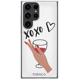 ERT GROUP mobiel telefoonhoesje voor Samsung S23 ULTRA origineel en officieel erkend Babaco patroon XOXO 001