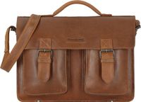 Greenland Nature Aktetas Leer 40 cm - cognac