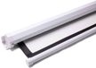 Magnetoplan écran de projection manuel, 1800x1800 mm, 4K HD, blanc