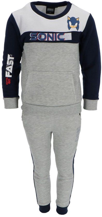 4KidsOnly Sonic Joggingpak - Grijs