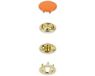 Prym Drukknopen Jersey 12 mm Oranje