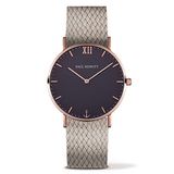 Paul Hewitt Horloge Uniseks PH-SA-R-ST-B-25S (Ø 39 mm) Blauw/Grijs/Roze Staal Nylon