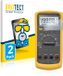 BROTECT - Screenprotector voor Fluke 87v - Folie Beschermfolie matte 2 Stuks