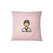 Bona Basics Decoratieve kussenhoes Lichtroze 60x60 cm