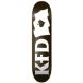 Kfd logo flagship skateboard deck - 8" - noir