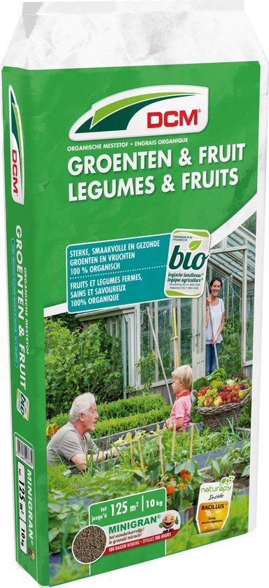 DCM Groenten/Fruit - 10kg - Meststof