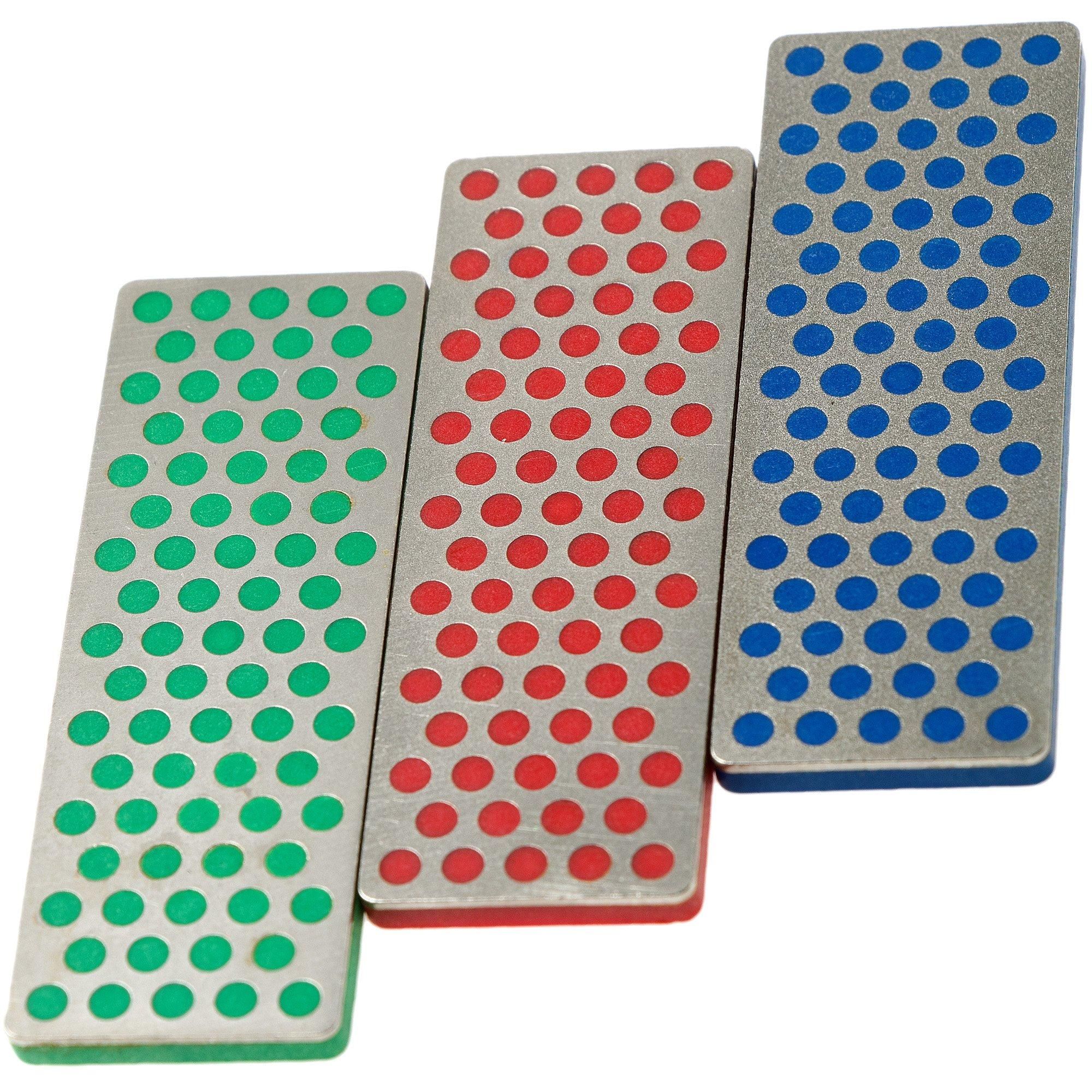 DMT Mini set diamant slijpstenen grof, fijn en extra fijn, W7EFC