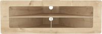 Merkloos Zwevend TV Meubel Hoek - Eikenhout - Scandinavisch Design