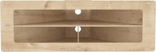 Merkloos Zwevend TV Meubel Hoek - Eikenhout - Scandinavisch Design