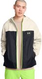 Under Armour Cloudstrike Colorblock Shell Jas Beige, Zwart L Man