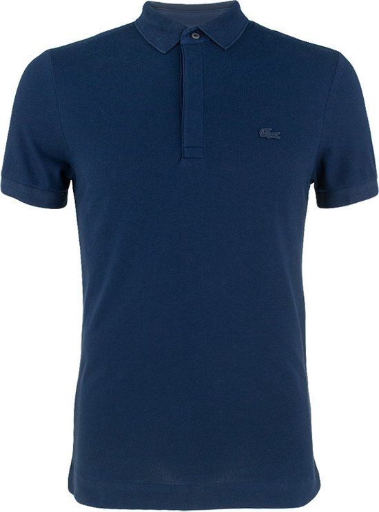 Lacoste Heren Poloshirt - Navy Blue - Maat M