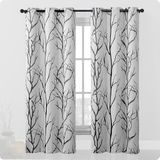 VCNY Kingdom Printed Blackout, 40" x 84", bruin/taupe