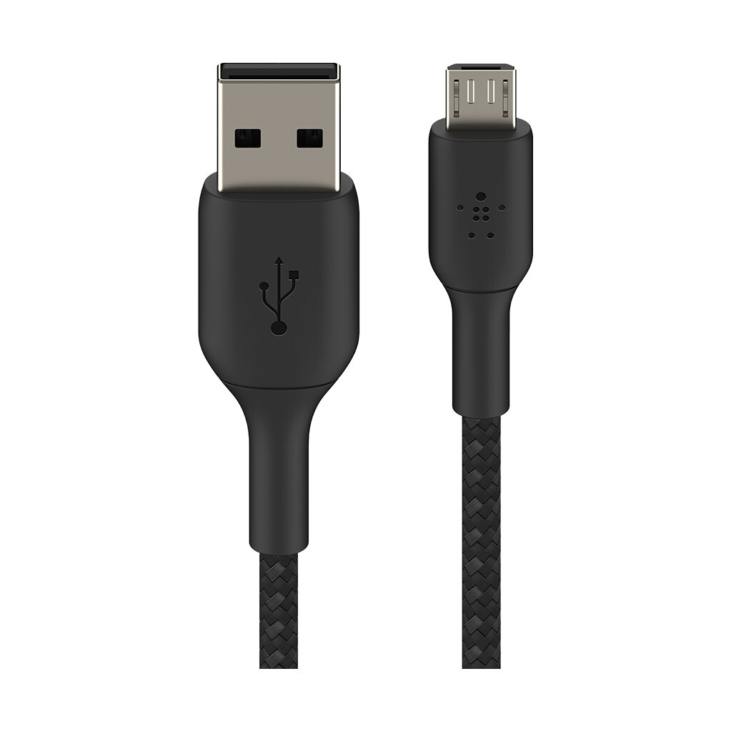 Belkin Usb A naar Micro Usb Kabel 1m Zwart Nylon