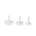 Decora 9271041 Flower Nail Set White Plastic