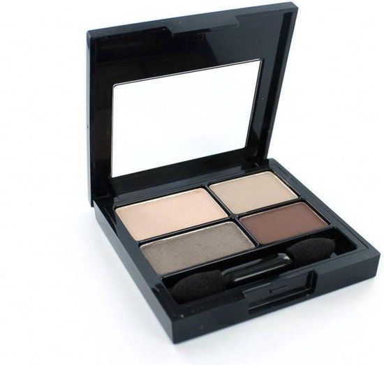 Revlon ColorStay 16H Quad - 500 Addictive - Eyeshadow Palette - Brown - 4.8g