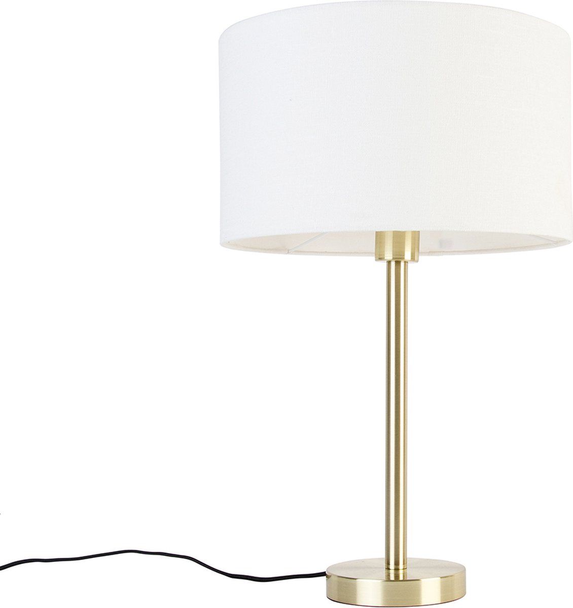 QAZQA Simplo Tafellamp - Design - Goud/Messing - H 55 cm