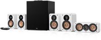 Teufel ULTIMA 20 CONCEPT Surround Power Edition "5.1-Set" Home cinema set met XL subwoofer met geïntegreerde AV-receiver - Bluetooth aptX, HDMI ARC - wit
