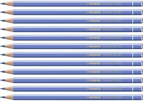 Stabilo Original Premium kleurpotlood - 12 stuks - ultramarijn middel