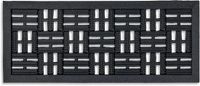 Merkloos Rubber mat outside door 25x60 cm - Non-slip and robust - Height: 6 mm