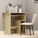 Maison Exclusive - Bureau en chêne Sonoma 80x45x74 cm Matériau dérivé du bois