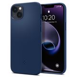 Spigen Silicone Fit Dun MagSafe Hoesje Geschikt voor Apple iPhone 14 Plus Blauw