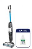 BISSELL 3598N - Crosswave - Stofzuiger - Snoerloos - Zwart/Wit/Bossanova blauw