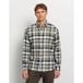 OLYMP Casual Regular Fit Chemise en flanelle olive, à carreaux
