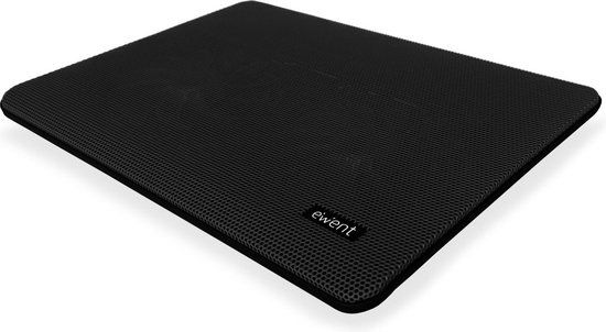 Ewent EW1256 Laptop Cooling Pad - 12" - 17" - Black
